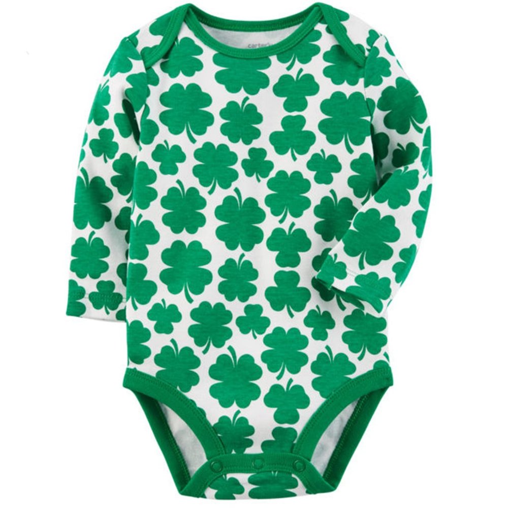 Carters Uniisex St Patrick's Day Bodysuit 6 Months NWT